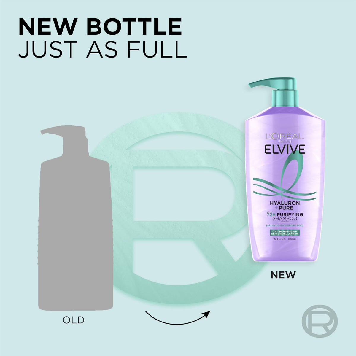 L'Oreal Elvive Hyaluron + Pure set avec les deux flacons