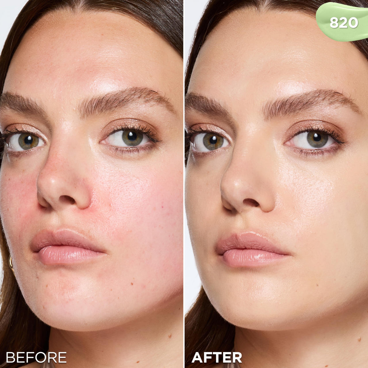 L'Oreal Paris BB Cream Anti-Rougeurs application sur le visage