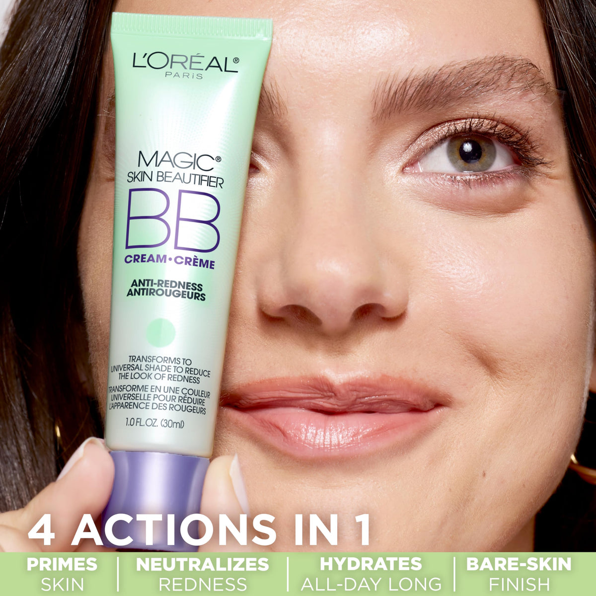 L'Oreal Paris BB Cream Anti-Rougeurs texture sur la main