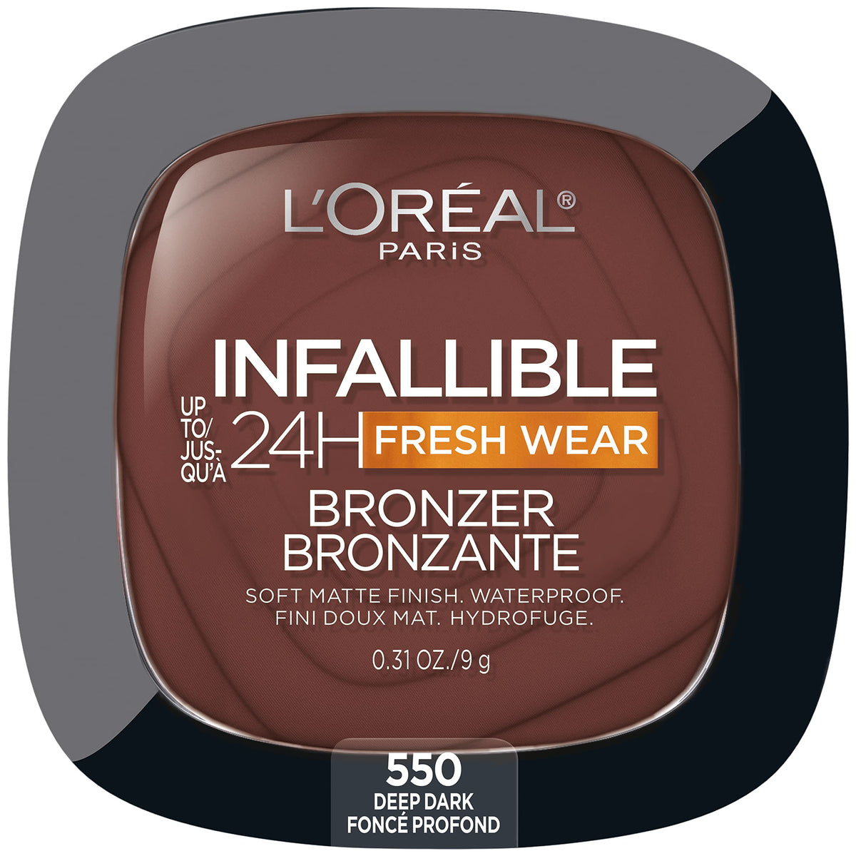 L'Oreal Paris Bronzer Mat 0,31 oz vue de face avec packaging