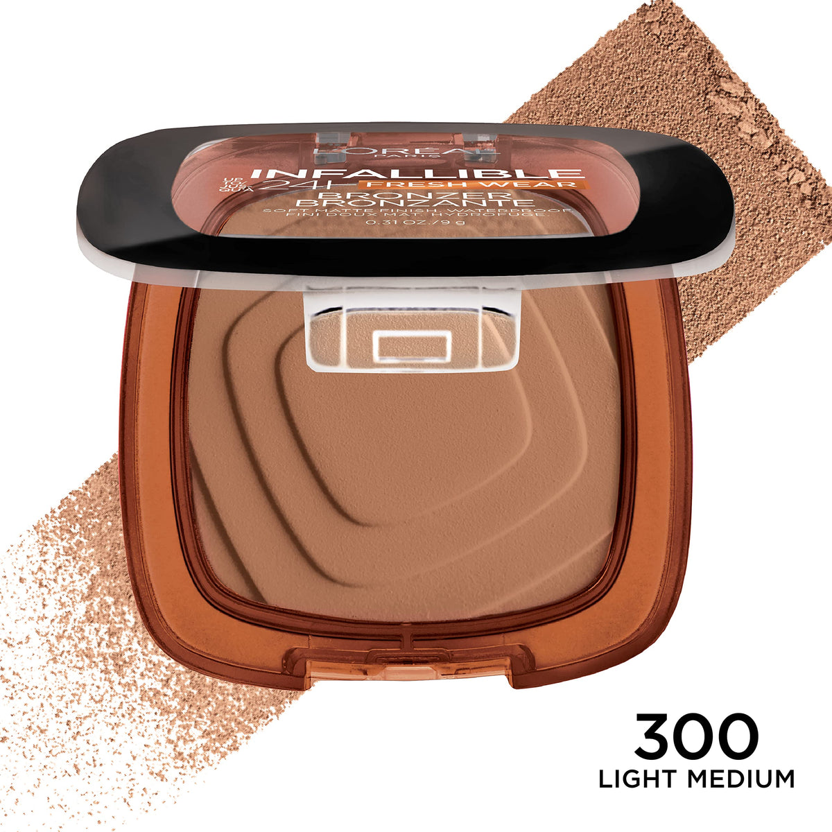 L'Oreal Paris Bronzer Mat 24H échantillon sur peau