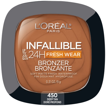 L'Oreal Paris Bronzer Mat 24H vue avant avec packaging