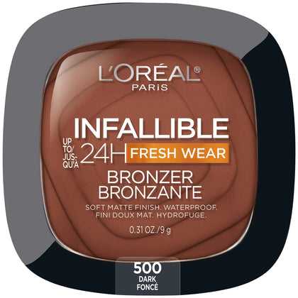 L'Oreal Paris bronzer Soft Matte Longwear 18g de couleur foncée
