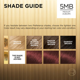 L'Oreal Paris coloration 5MB Auburn Moyen teinte éclatante