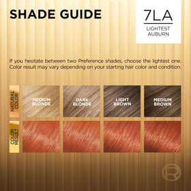 L'Oreal Paris Coloration Permanente 7LA gants inclus