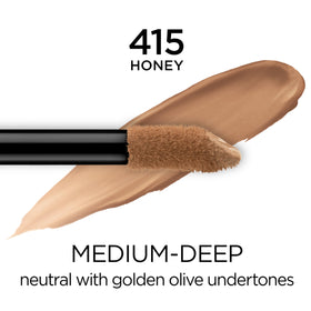 L'Oreal Paris Concealer Waterproof Mat Miel texture sur la main