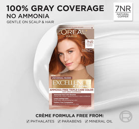 L'Oreal Paris Excellence 7NR Cuivre crème colorante