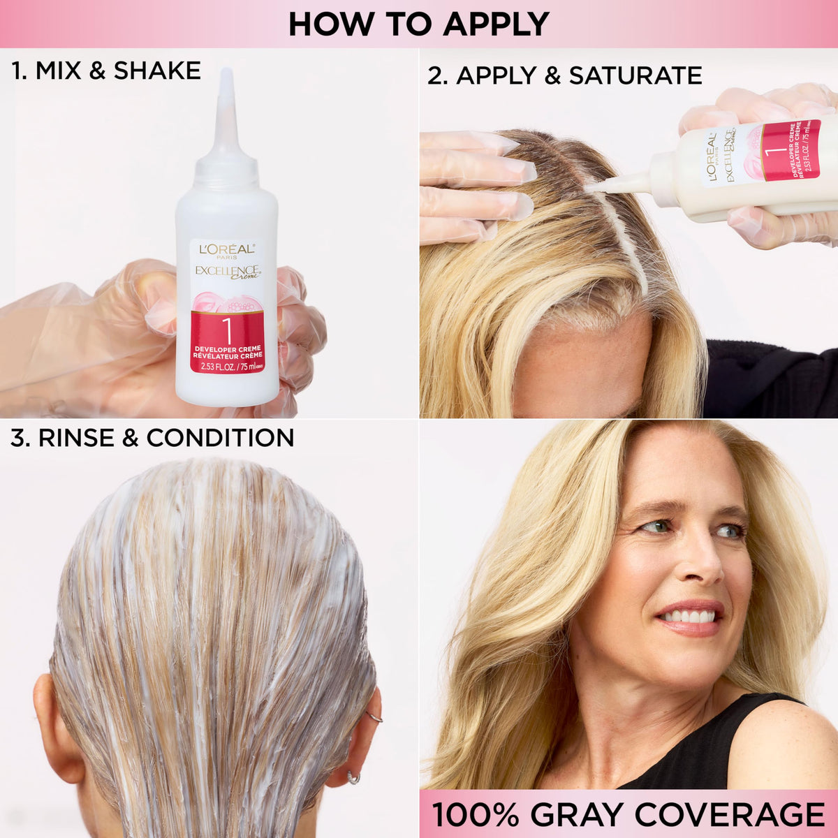 L'Oreal Paris Excellence Crème 6G Châtain Clair Doré packaging vue de côté