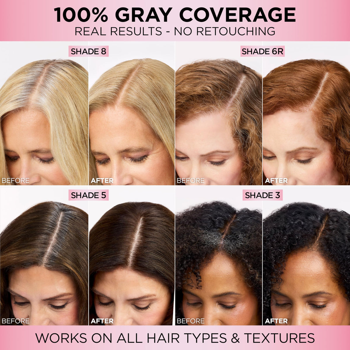 L'Oreal Paris Excellence Crème application sur cheveux