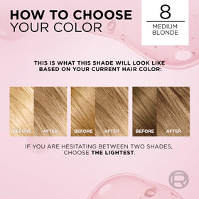 L'Oreal Paris Excellence Crème Teinture Cheveux 8 Blond Moyen packaging