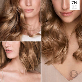 L'Oreal Paris Excellence Nudes 7N application sur cheveux