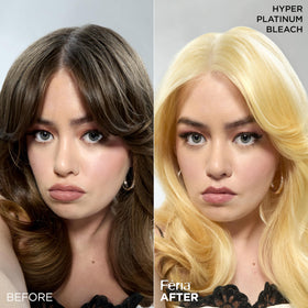 L'Oreal Paris Feria Hyper Platinum résultats de couleur