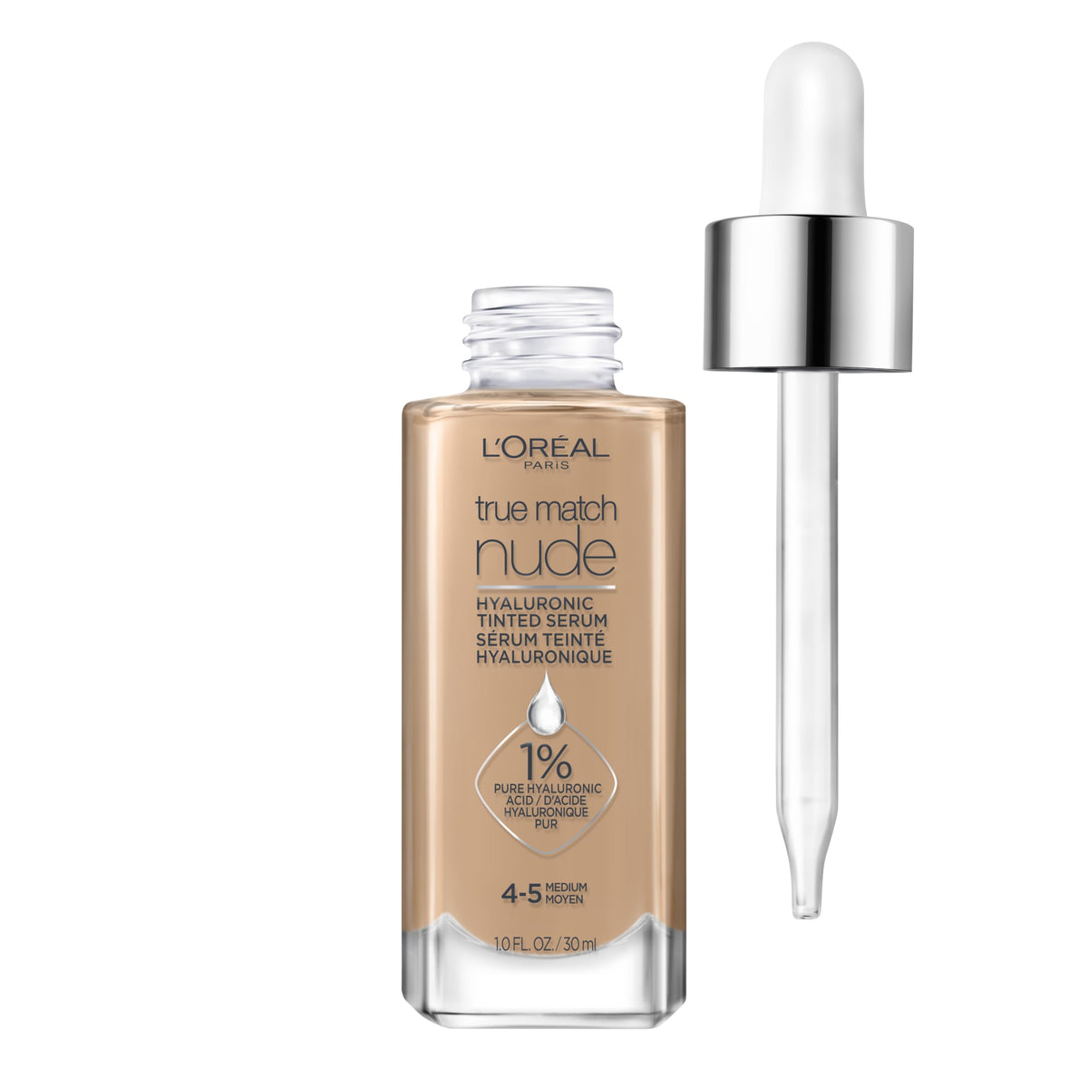 L'Oreal Paris Fond de Teint Sérum Hydratant avec acide hyaluronique vue avant