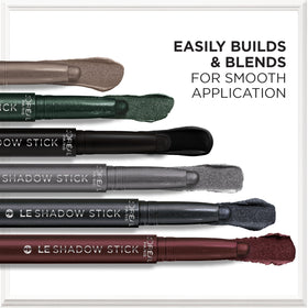 L'Oreal Paris Le Shadow Stick 270 Twilight Emerald avec échantillons de couleurs