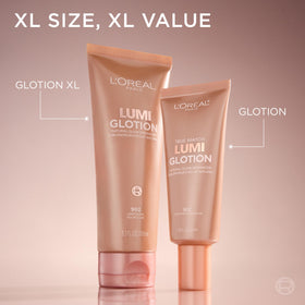 L'Oreal Paris Lumi Glotion XL 3,04 fl oz côté avec applicateur
