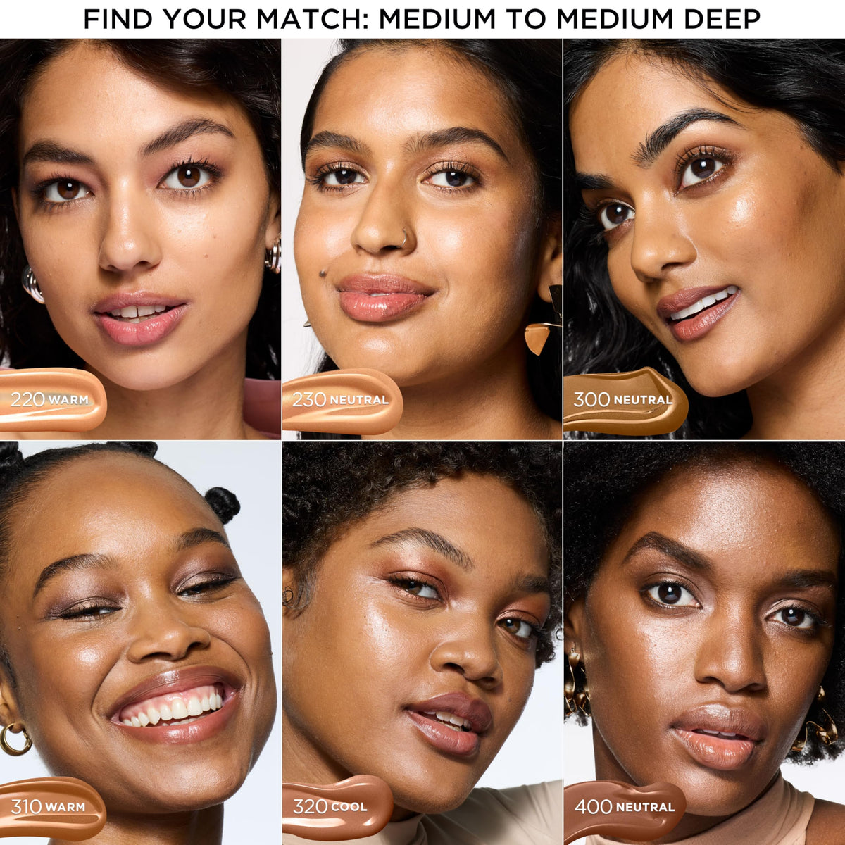 L'Oreal Paris Lumi Le Glow Skin Tint avec autres produits de maquillage