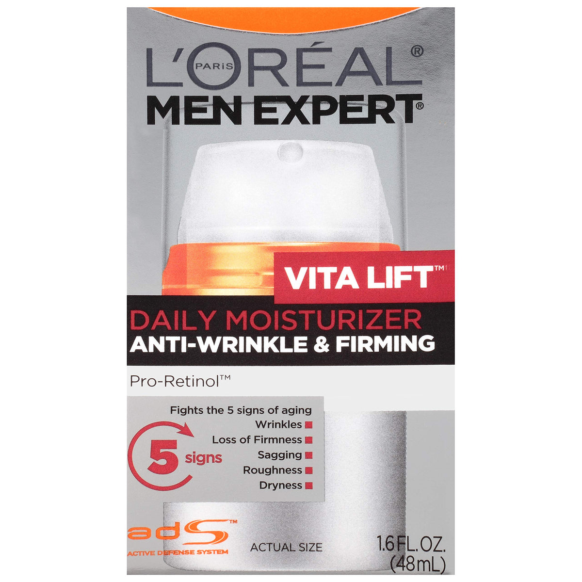 L'Oreal Paris Men Expert Vitalift crème hydratante face avant
