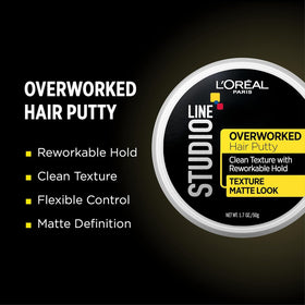 L'Oreal Paris Pâte Coiffante 50 mL vue de côté