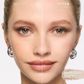 L'Oreal Paris Poudre Fixante 41g avec application sur le visage