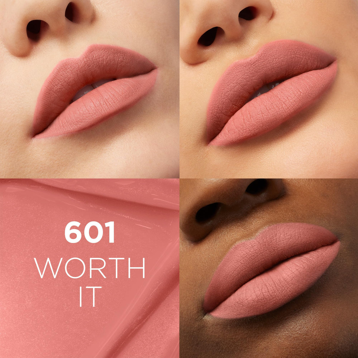 L'Oreal Paris Rouge à Lèvres Liquide Mat 601, applicateur précis