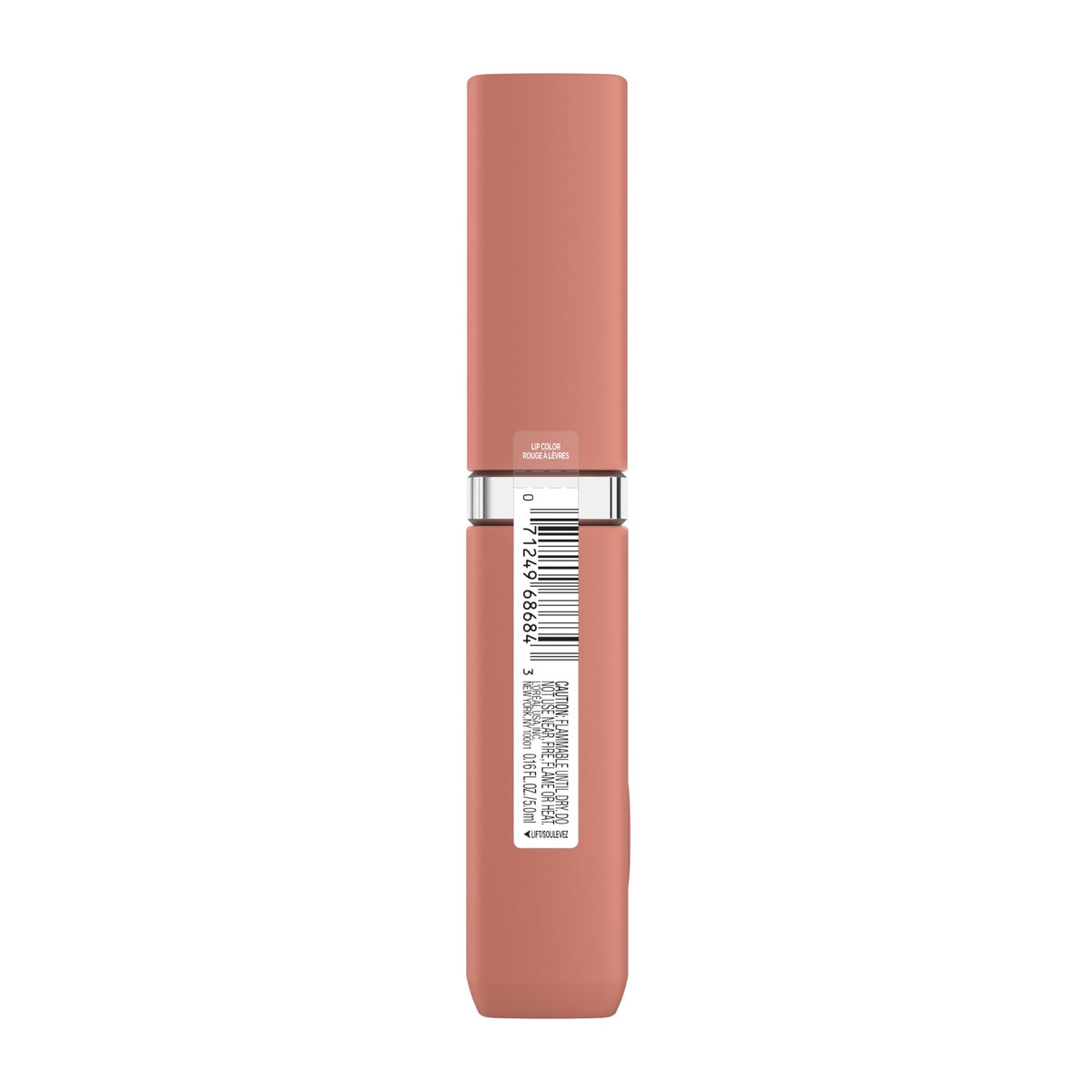 L'Oreal Paris Rouge à Lèvres Liquide Mat 601, application sur modèle