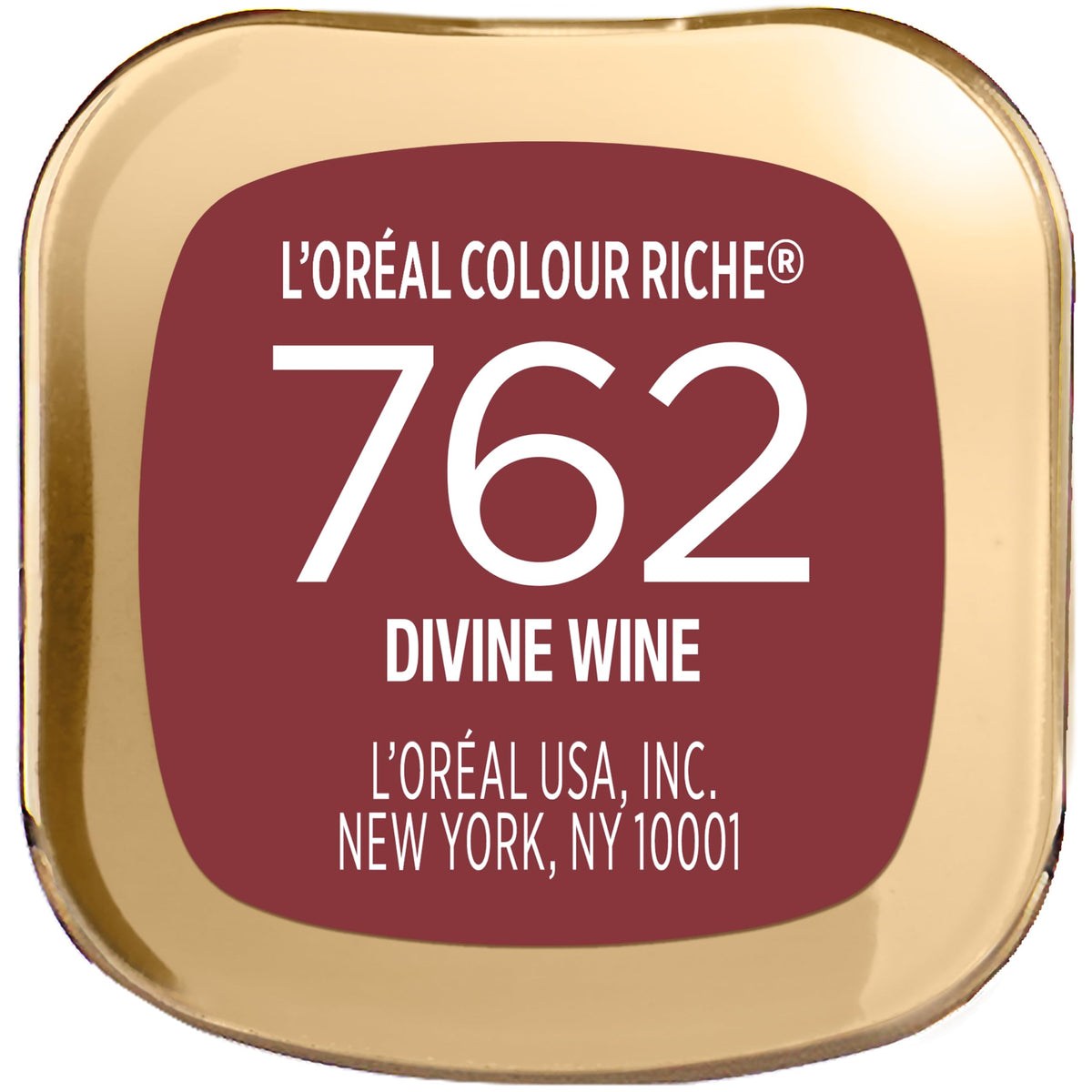L'Oreal Paris Rouge à Lèvres Satiné Divine Wine 18g avec échantillons de teintes