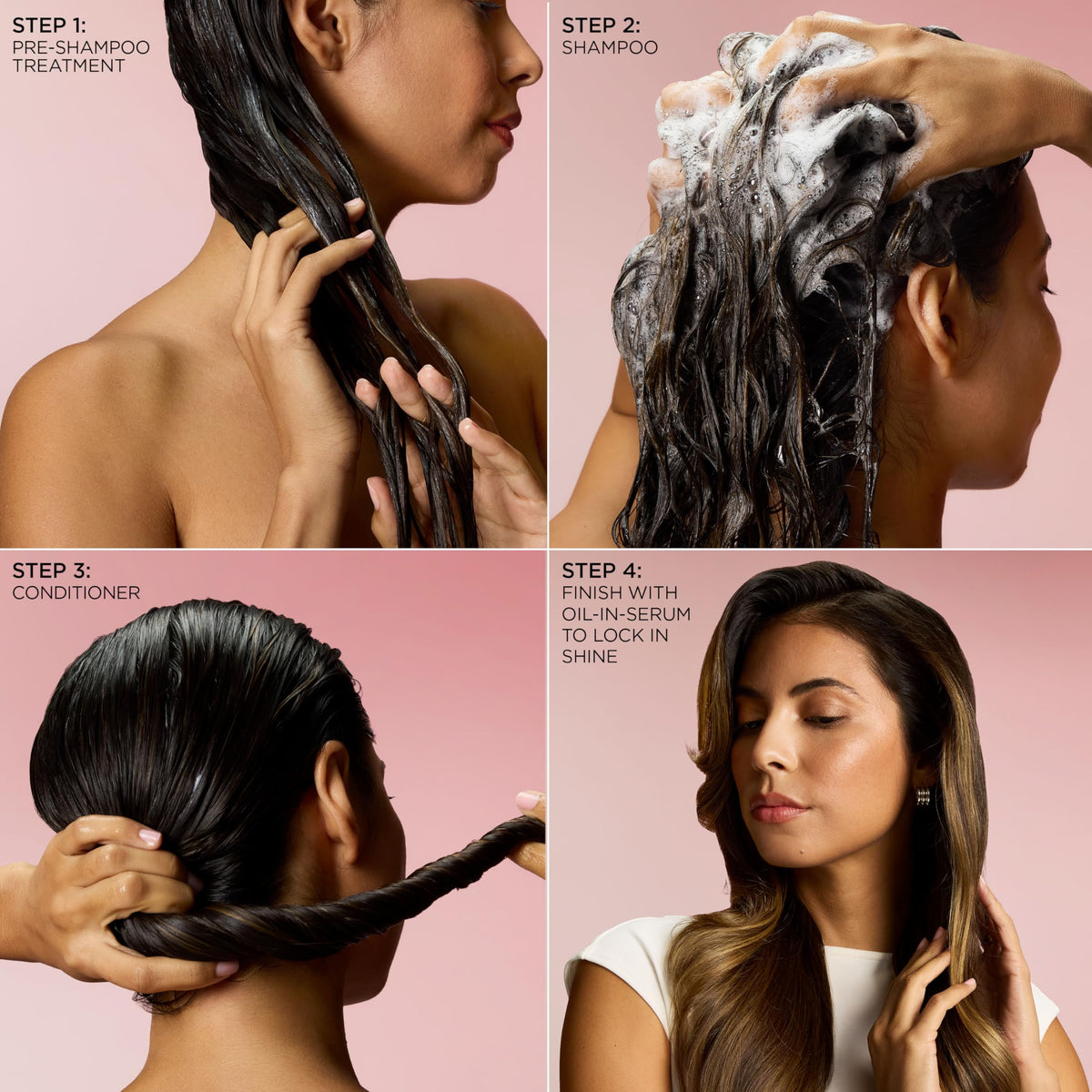 L'Oreal Paris Shampooing Bond Repair+ 762g à côté d'autres produits de soin capillaire
