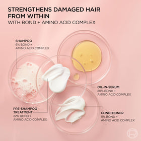 L'Oreal Paris Shampooing Bond Repair+ 762g concentré sur l'étiquette