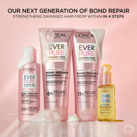 L'Oreal Paris Shampooing Bond Repair+ 762g sur un fond neutre