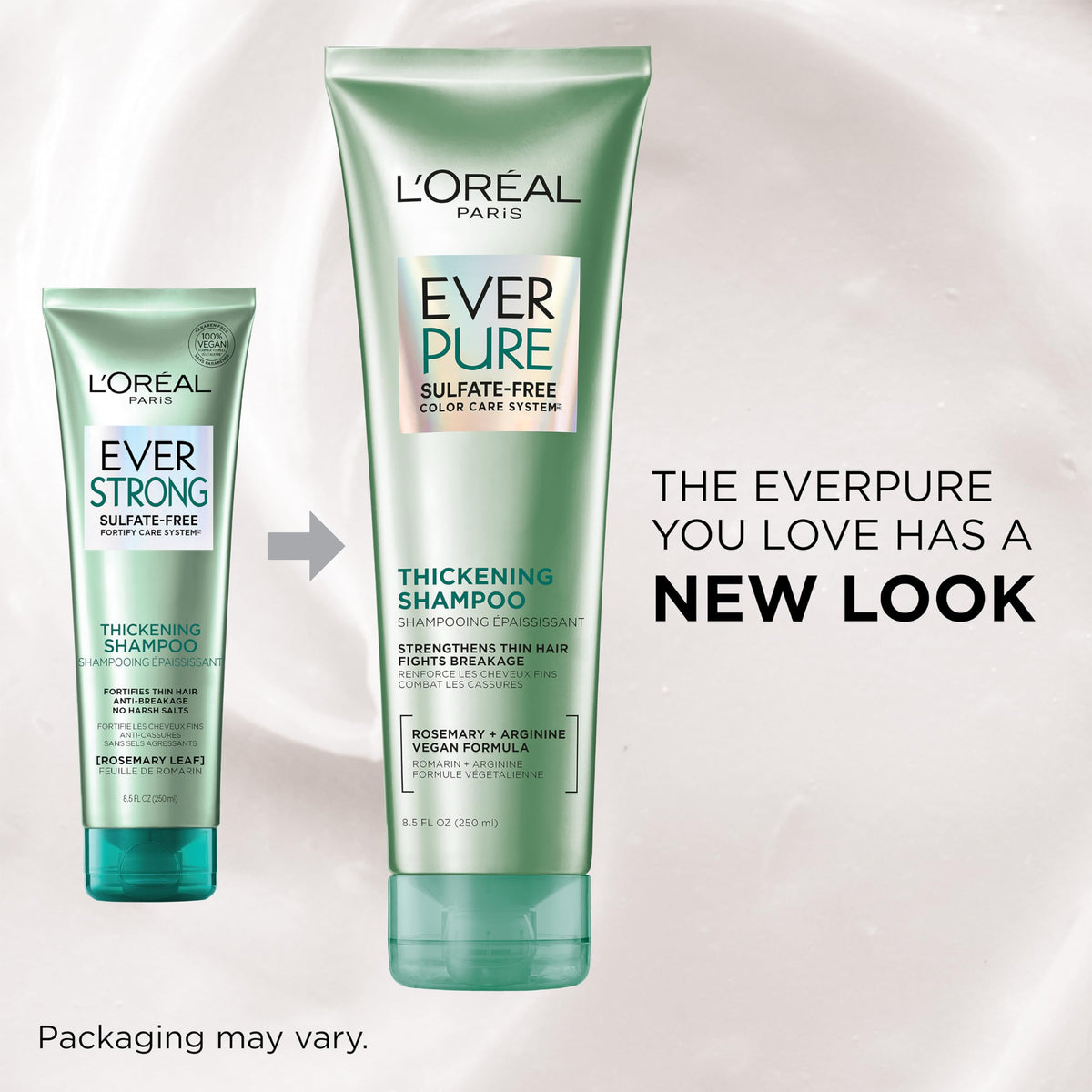 L'Oreal Paris Shampooing Épaississant 579g et Après-Shampooing en duo