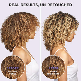 L'Oreal Paris Shampooing Violet 771g sur un fond de salle de bain