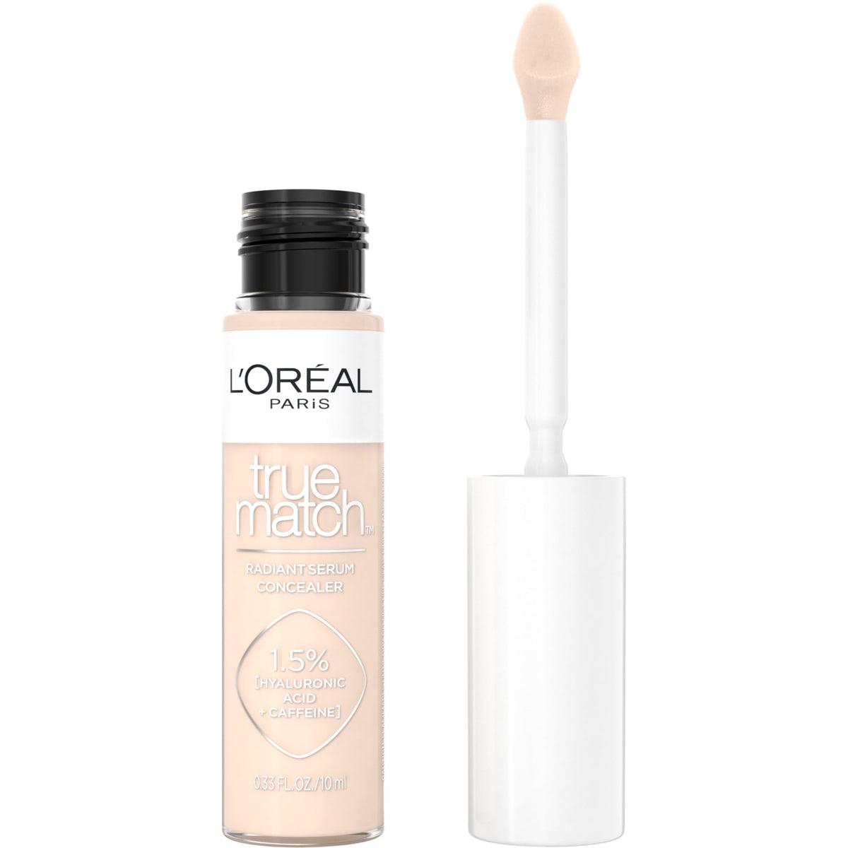 L'Oreal Paris True Match Radiant Serum Concealer vue de face avec applicateur plat