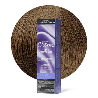 L'OREAL TECHNIQUE Excellence Crème Coloration Cheveux Brun Foncé vue avant