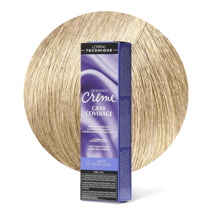 L'OREAL TECHNIQUE Excellence Crème Coloration Permanente Blond Naturel Clair vue avant