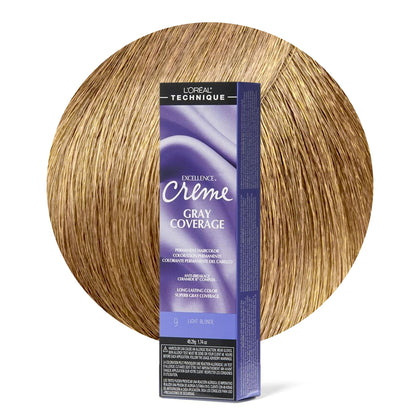 L'OREAL TECHNIQUE Excellence Crème Couleur Permanente Blond Clair - vue avant