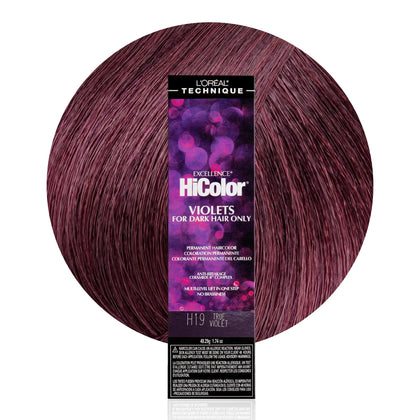 L'OREAL TECHNIQUE H18 Violet Profond Coloration Permanente 60g, packaging avant