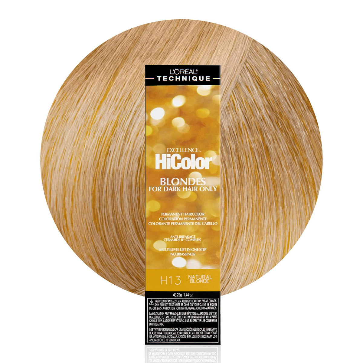 L'OREAL TECHNIQUE HiColor Brun et Blond Coloration Cuivre 70g vue avant