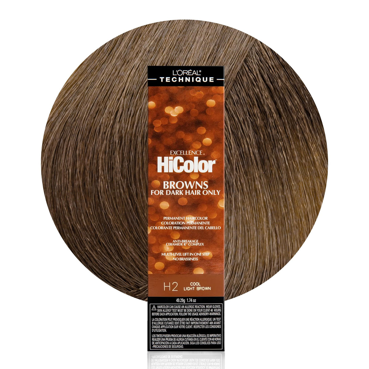 L'Oréal Technique HiColor Brun Froid 70g vue avant