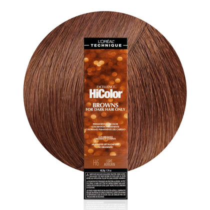 L'OREAL TECHNIQUE HiColor Bruns & Blonds Châtain Chaud 110g avant application