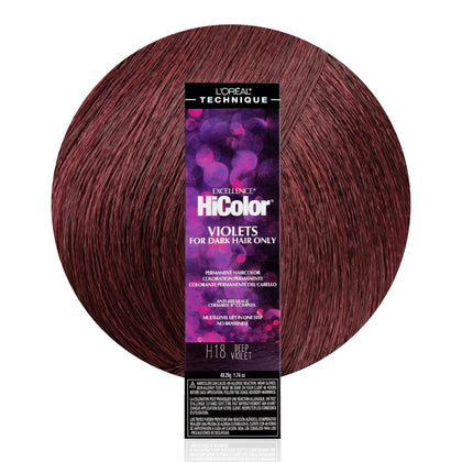 L'OREAL TECHNIQUE HiColor Noir Saphir 59g vue avant