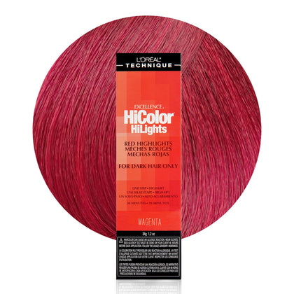 L'OREAL TECHNIQUE HiColor Red HiLights 50g vue de face