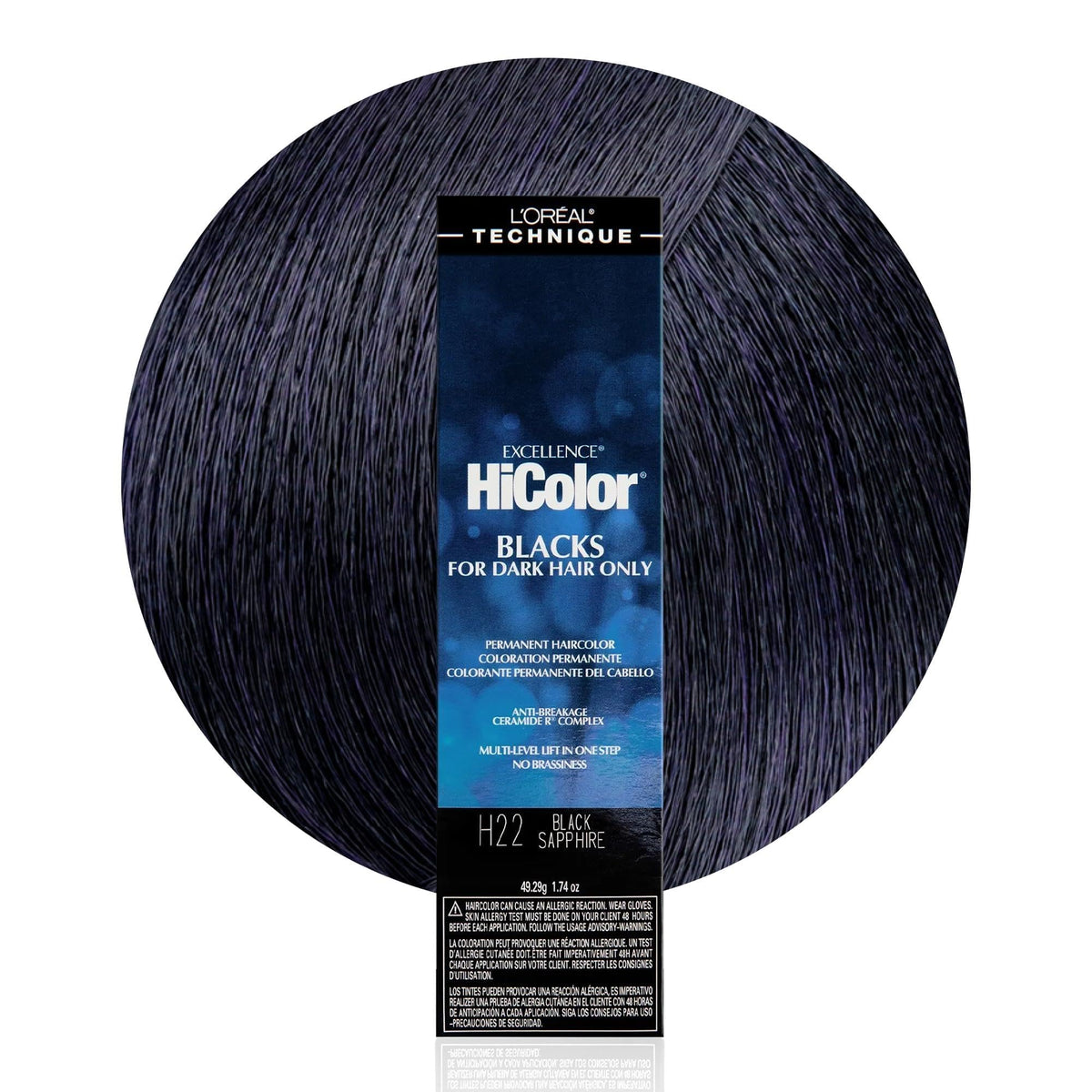 L'OREAL TECHNIQUE HiColor Violet & Blacks 60g face avant