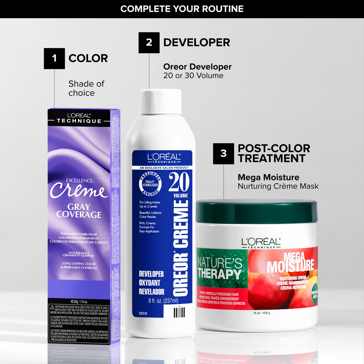 L'Oréal Technique Oreor Developer 30 Volume emballage
