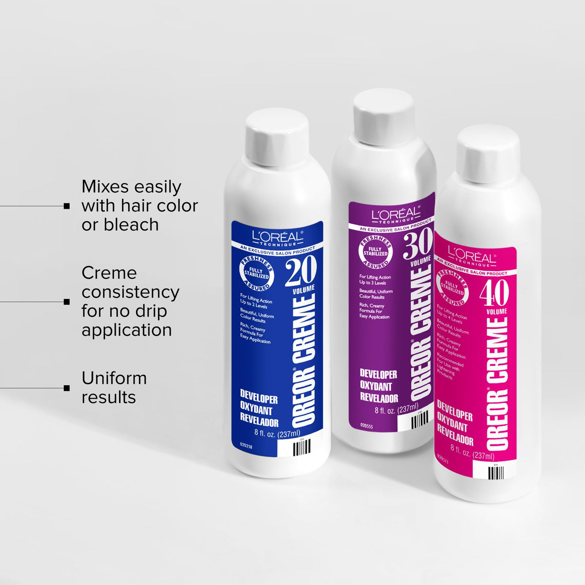 L'Oréal Technique Oreor Developer 30 Volume texture crémeuse