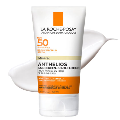 La Roche-Posay Anthelios Lotion Solaire Minérale SPF 50 3oz vue avant