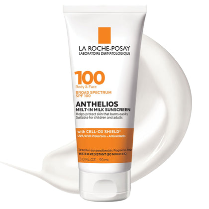 La Roche-Posay Anthelios Melt-in Milk SPF 100 crème solaire 118g vue de face