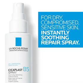 La Roche-Posay Cicaplast B5 Spray 100ml en utilisation
