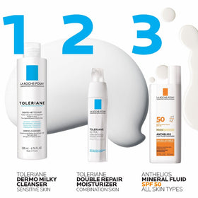La Roche-Posay Crème Solaire Enfant SPF 50 en usage