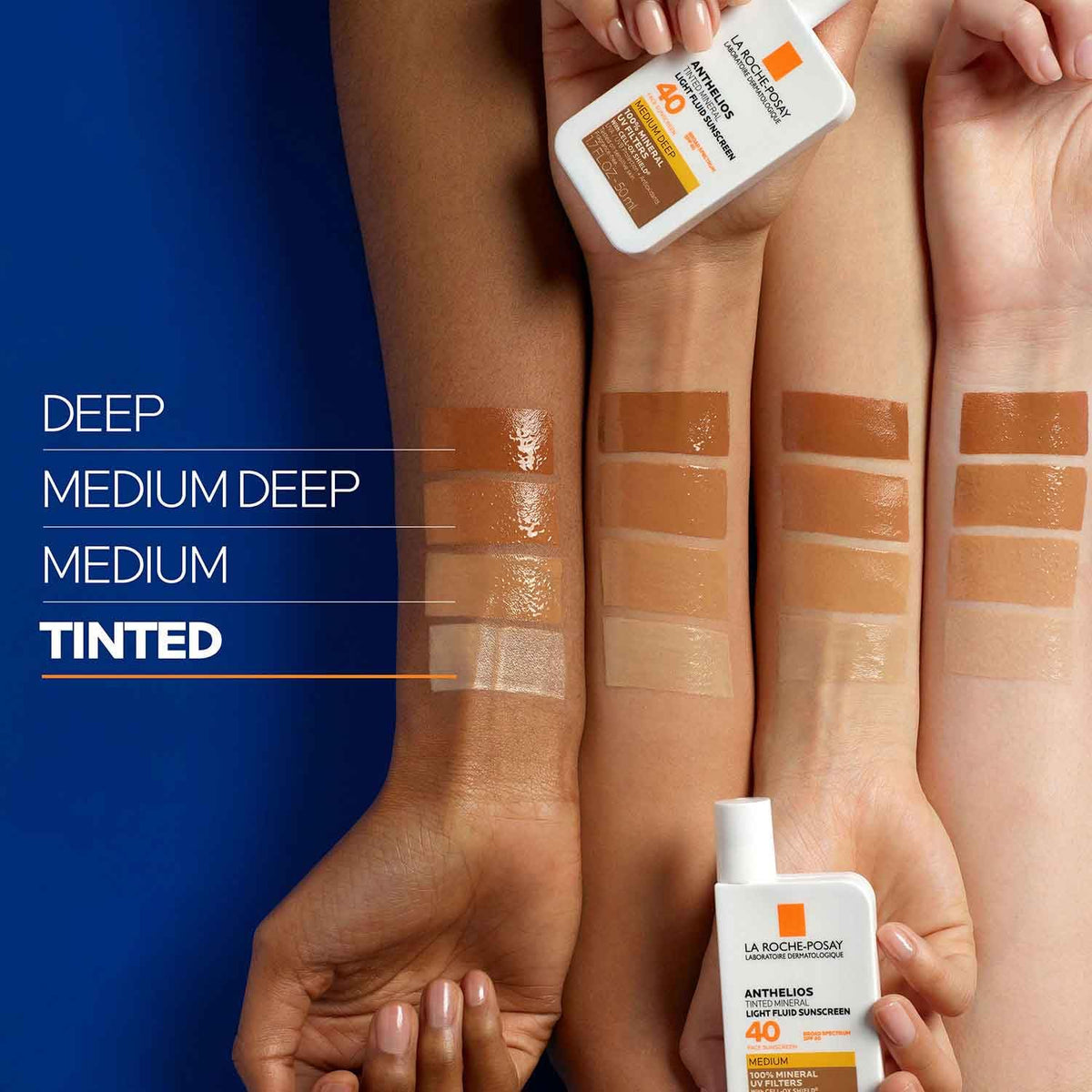 La Roche-Posay Crème Solaire Minérale Teintée sur la peau