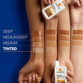 La Roche-Posay Crème Solaire Minérale Teintée sur la peau